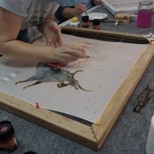 create your own greek silk scarf ! - Image 3