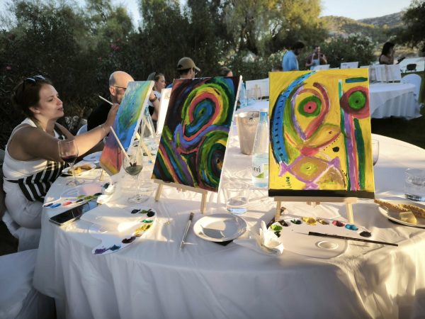 Paint & Wine: Life on Canvas
